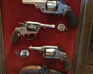 Vintage Cap Gun & Political Button Collection             https://ctbids.com/#!/description/share/314010