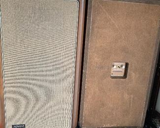 Vintage pair of Advent Speakers