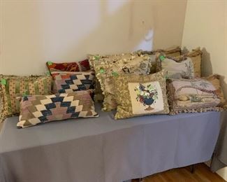 Custom and Needlepoint Pillows