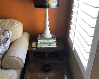 Lamp & step table