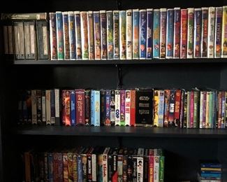 Disney VHS tapes and more