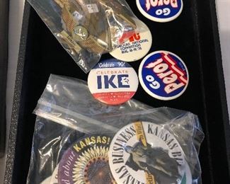 Campaign pins and misc