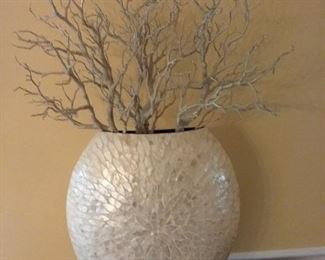 Artificial Floral Arrangement and Attractive Vase
