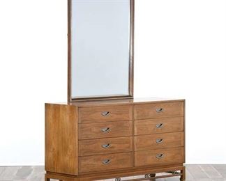 American Of Martinsville Asian Campaign Style Dresser