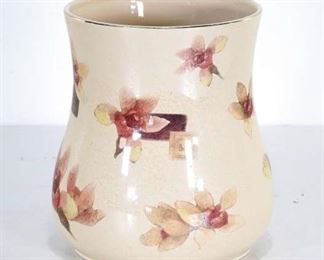 Ceramic Floral Motif Vase Planter