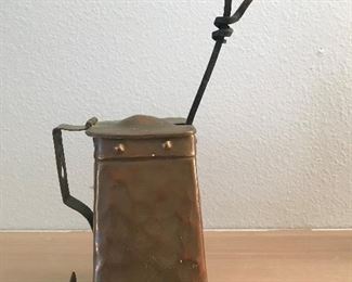 copper Coal Hod