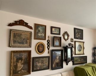 Wall of Antique photos