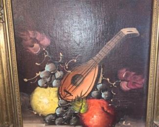 Ferrini painting oil on canvas 