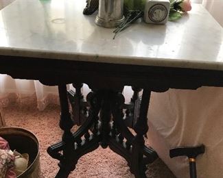 Marble top table