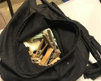 Clothespin pouch