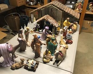 Nativity set