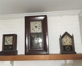 Antique Clocks.