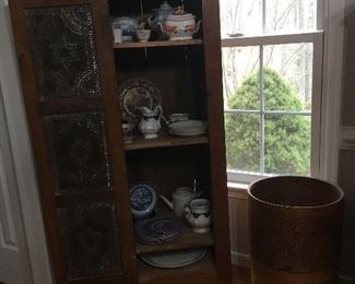 Antique China, Antique Chimney Cabinet.