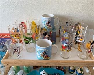 Disney glassware 