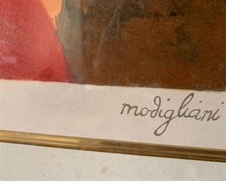 Modigliani prints