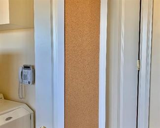 Container that can be hung on a door