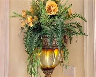 Detail of Lam Lee flower arrangement