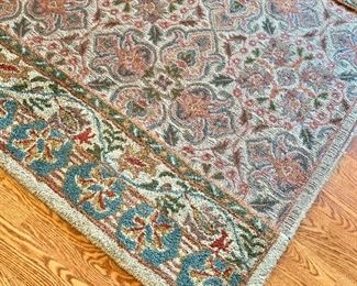 Multi color rug 9'9" by 7'7"