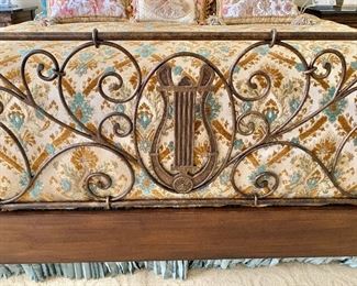 Drexel Heritage - Covington Park wood and iron king sized bed