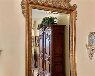 Mirror with shell