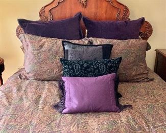 Hickory Chair "French Collection" queen bed (bedding not for sale)