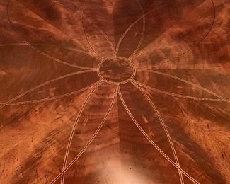 Fine Furniture Design inlay pedestal table