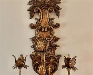 Pair of wall sconces