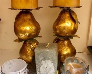 Candles and candle holders