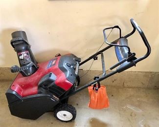 "Toro" snow blower