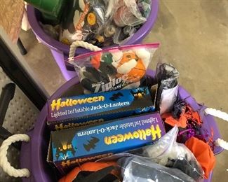 Extensive collection of Halloween costumes