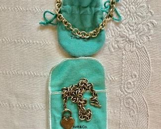 Tiffany & Co. bracelets, necklaces