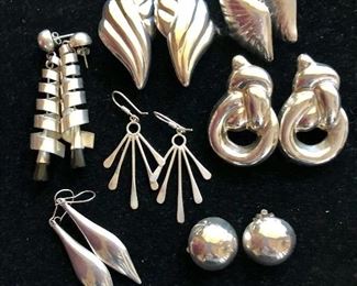Sterling silver earrings