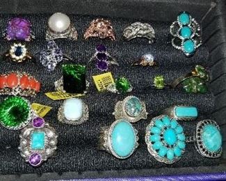 Costume jewelry - rings