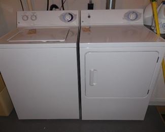 Whirlpool washer and dryer