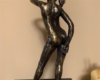 Original bronze statue signed and numbered