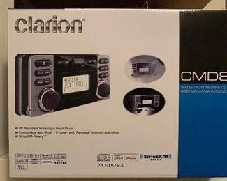 Clarion CMD8 marine stereo unopened box
