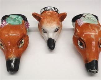 Staffordshire Stirrup Cups