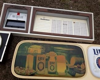 Lite beer lighted sign