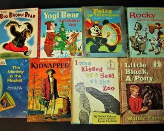 Hundreds of vintage children's books