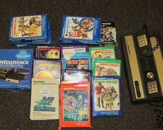 Intellivision with games