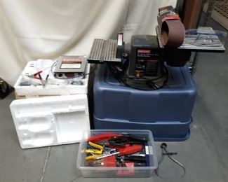 Disc sander grinder Craftsman, 40 watt solar kit, assorted
