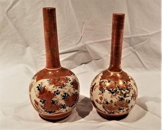 Lot #31  $75.00/pair   Antique Chinese Vases