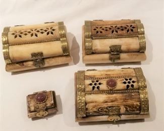 Lot #74  Lot of 4 Indian Boxes  $10.00
