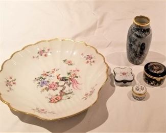 Lot #82  5 pieces of Limoges   $25.00