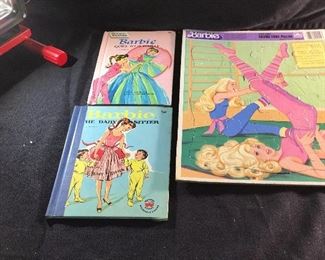vintage barbie books