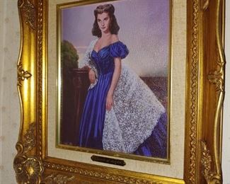 Scarlett O'Hara oil painting