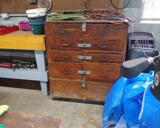 Love this old tool chest
