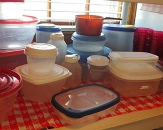 Tupperware and other storage containers we sell it all