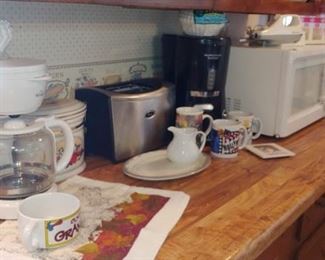 Coffee pots stainless steel toaster microwave and more