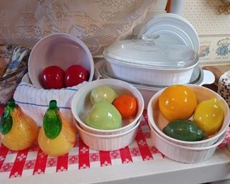 We understand what's trending and fair market values for some reason this white French CorningWare is hot hot hot right now
